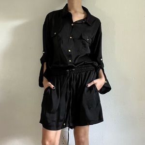 Jennifer Lopez black long sleeved romper!